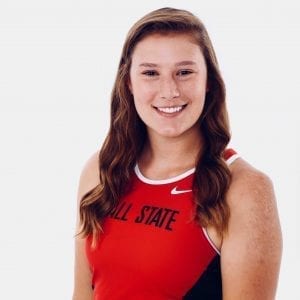 Ball State University athlete Megan lost her mom to cancer but lives in hope.